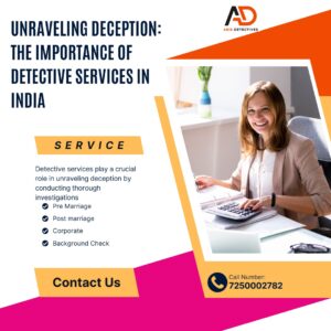 Private detective service in India