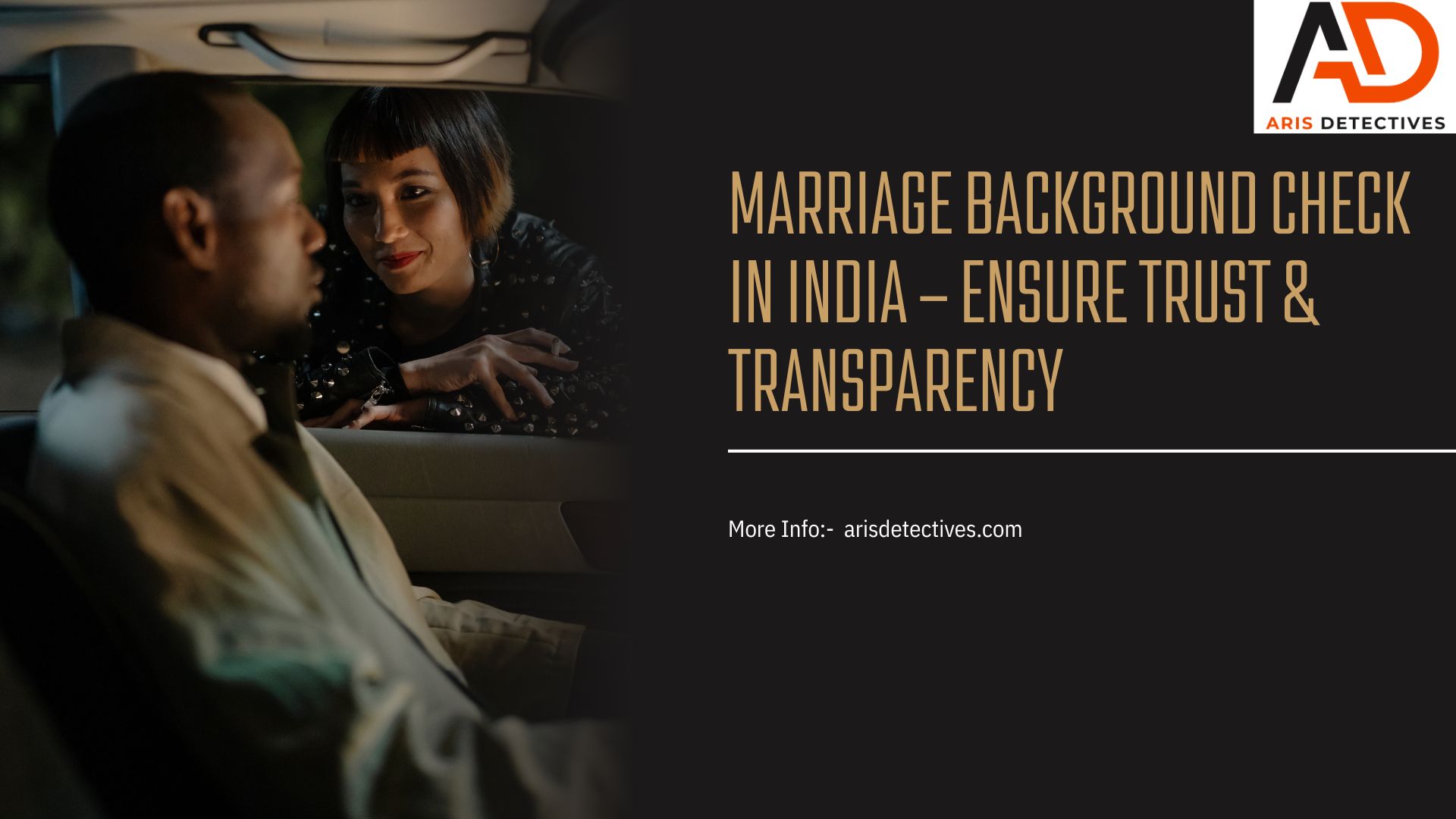 marriage background check in India