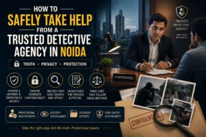 How to Safely Take Help from a Trusted Detective Agency in Noida