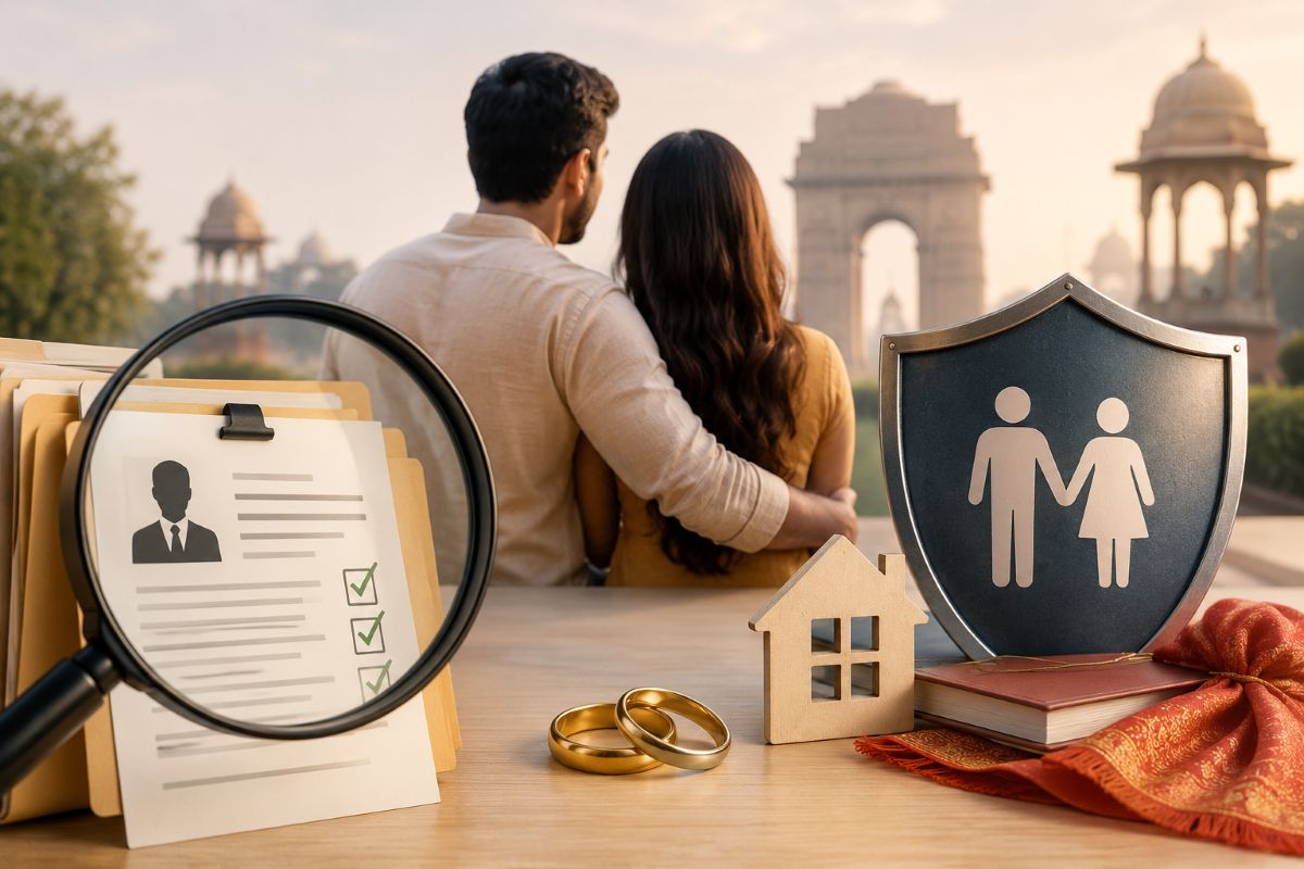pre-marriage background check in Delhi